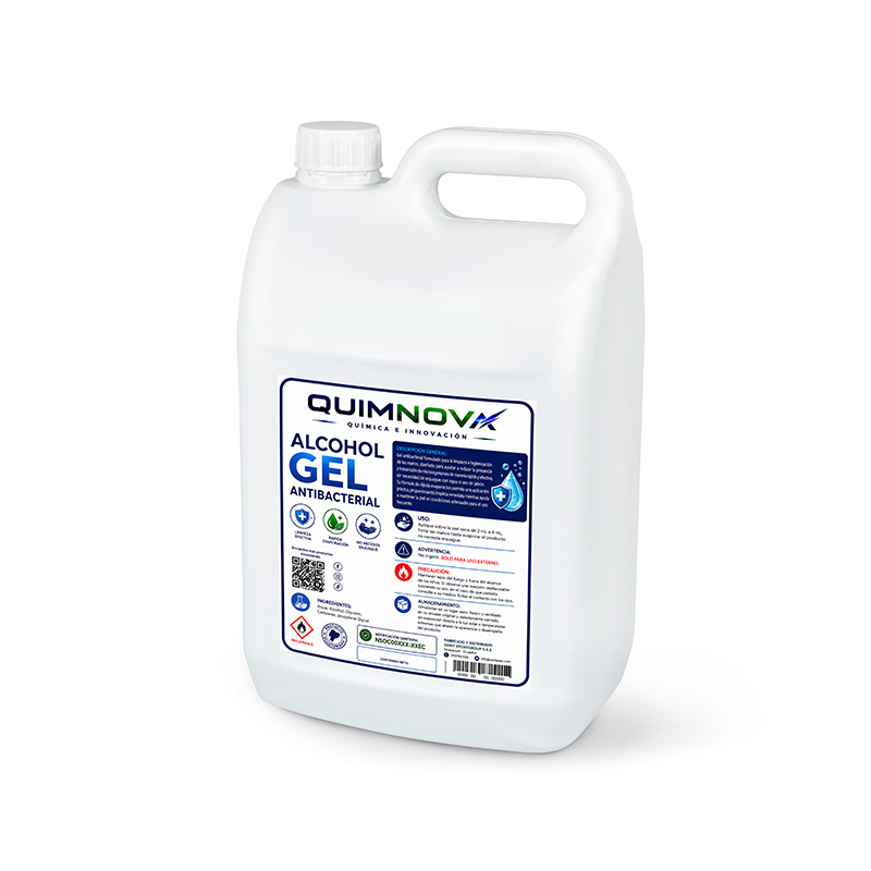 Alcohol gel antibacterial